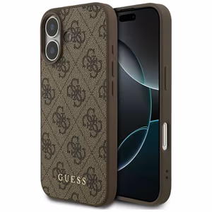Guess 4G Klasiskais Viedtālruņa apvalks iPhone 17 - brūns
