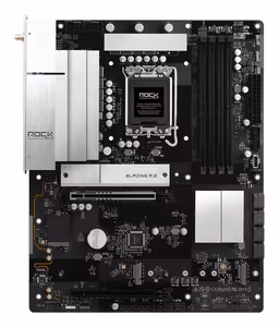 Asrock B860 Rock WiFi 7 Intel B860 LGA 1851 (Socket V1) ATX mātesplate