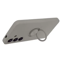 Pirkstu gredzena korpuss Samsung Galaxy S24 gaiši pelēks