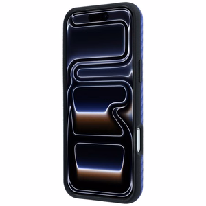 BMW aizsargvāciņš ierīcei iPhone 18 Pro / 17 Pro: (Carbon Metal Logo), saderīgs ar MagSafe, krāsa – zila