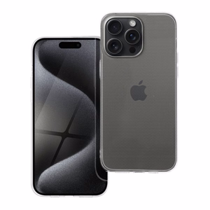 Case for iPhone 15 PRO MAX Clear Case 2 mm Box transparent