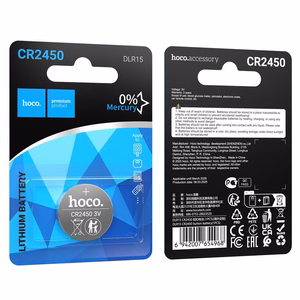 Lithium battery CR2450 Hoco DLR15 1 pcs