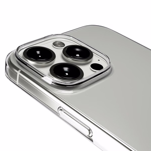 Puro 03 Nude Silikona apvalks iPhone 16 Pro Max - caurspīdīgs