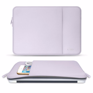 Tech-Protect neoprēna klēpjdatora vāciņš 13" - violets