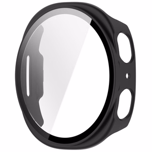 Tech-Protect Defense 2-Pack maciņš modelim Samsung Galaxy Watch 40mm – caurspīdīgs un matēts melns