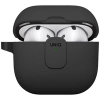Uniq Clyde Lock apvalks AirPods 4 - melns
