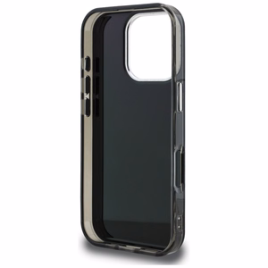 Karl Lagerfeld IML Aquarelle Choupette & Logo macins iPhone 16 Pro Max - melns