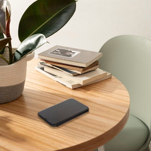 SMART MAG grāmatas tipa viedtālruņa apvalks, saderīgs ar MagSafe, IPHONE 15 Plus, melns