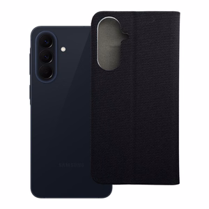 SENSITIVE Grāmatu futrālis priekš SAMSUNG A57 5G melns