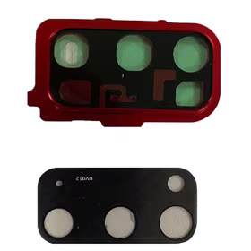 Samsung G980/G981 S20 lens priekš camera ar frame Aura Sarkans ORG