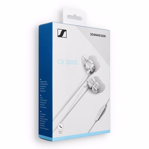 Vadu austiņas Jack 3,5 mm Sennheiser CX 300S baltas