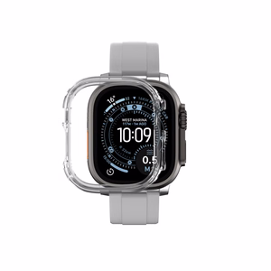 AmazingThing Minimal aizsargājošs vāciņš Apple Watch UItra 3 49mm - Caurspīdīgs