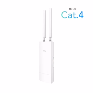 Cudy LT400 bezvadu maršrutētājs Fast Ethernet vienjoslu (2.4 GHz) 4G balts