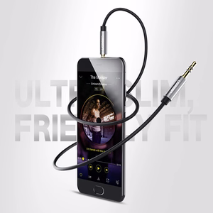 Ugreen AV119 10736 audio kabelis mini jack 3.5mm / mini jack 3.5mm 3m melns