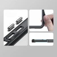 Outer Space viedtālruņa apvalks Xiaomi Poco X5 5G / Redmi Note 12 5G apvalks ar elastīgu rāmi caurspīdīgs