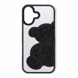 TEDDY BEAR viedtālruņa apvalks IPHONE 17 melns