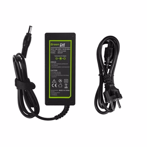 Green Cell AD25P strāvas adapteris iekštelpām 65 W, melns