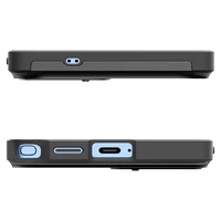 Spigen Optik Armor viedtālruņa apvalks Samsung Galaxy S25 Ultra - melns