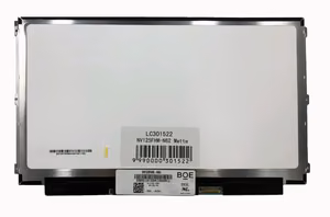 LCD ekrāns 12.5" 1920x1080 FHD, LED, IPS, SLIM, matēts, 30pin (pa labi), A+