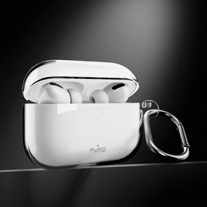 Чехол Puro 0.3 Nude для AirPods Pro 3 — прозрачный