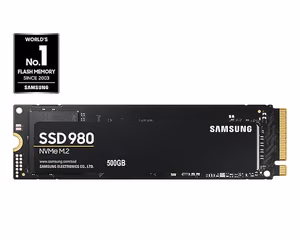 Samsung 980 M.2 500 GB PCI Express 3.0 V-NAND NVMe SSD