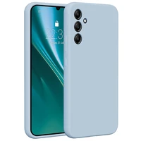 Etteri silikona viedtālruņa apvalks Samsung Galaxy A34 5G gaiši zils