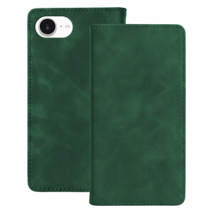Smart Suede maciņš priekš iPhone 16e / 17e, zaļš
