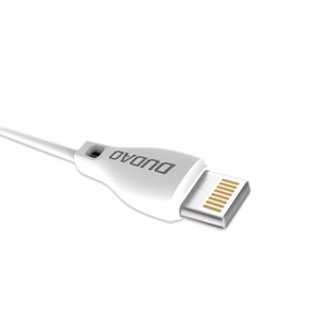 Кабель USB Dudao "L4L" белый Lightning 200 см
