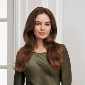 BaByliss AS6550E – 1500 W joniskā karstā gaisa matu veidošanas suka, 3 temperatūras līmeņi, zila / zelta