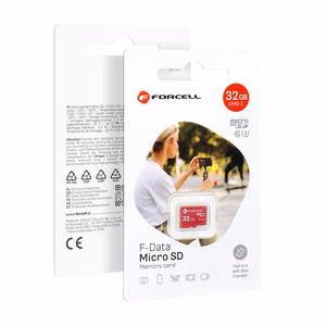 FORCELL F-DATA atmiņas karte 32GB UHS-I U3 10 klase