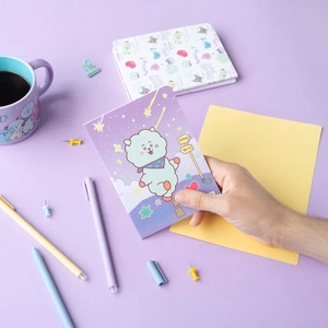 BT21 RJ A6 piezīmju grāmatiņu komplekts, 3 gab.