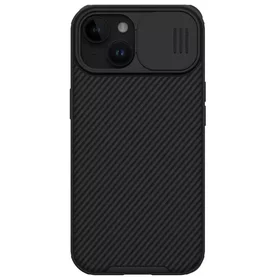 Nillkin CamShield Pro PC+TPU viedtālruņa apvalks Iphone 15 Plus melns