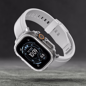 AmazingThing Minimal aizsargājošs vāciņš Apple Watch UItra 3 49mm - Caurspīdīgs