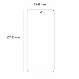 Rūdītais stikls 2,5D Samsung Galaxy A55 5G