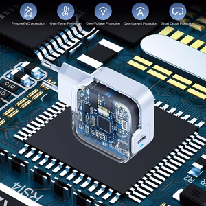 PD8007 USB-C PD45W baro lādētājs Choetech EU (balts)
