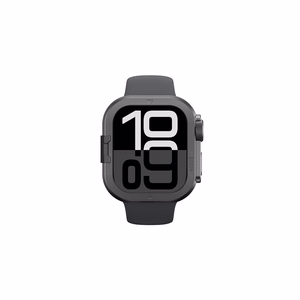 AmazingThing Titan Pro Metal Maciņš Apple Watch 11 46mm Aluminum - Melns