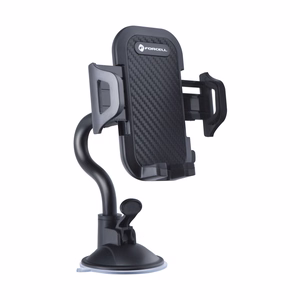 FORCELL F-GRIP Carbon Bracket arm 17 cm auto turētājs priekšējā stiklā un panelī melns