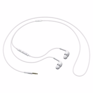 Samsung EHS64AVFWE Vadu austiņas ar mini jack 3,5 mm stereo Hi-Fi (neiepakotas - rezerves iepakojumā) - baltas krāsas