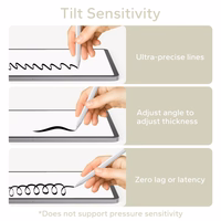 Tech-Protect digitālais magnētiskais irbulis 3 magnētiski iPad planšetdatoram - balts