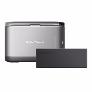 Komplekts: EcoFlow Glacier 45L portatīvais ledusskapis + 298Wh baterija.