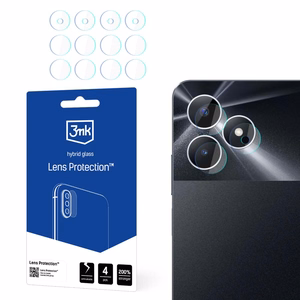 3mk Lens Protection™ hibrīdais kameras stikls Realme Note 50