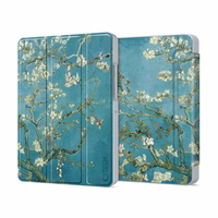 TechProtect SmartCase macins priekš Samsung Galaxy Tab A9+ / A11+ Plus 11.0 X210 / X215 / X216 / X230 / X235 / X236 - Zils un balts