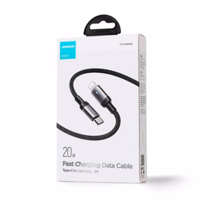 USB kabelis Joyroom S-CL020A10 melns Type-C / Lightning 120cm (līdz 20W)
