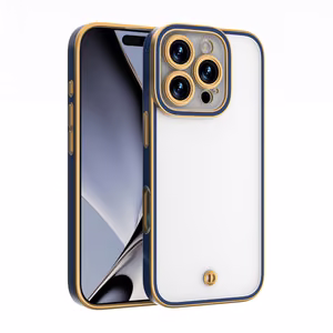 Silky Gold viedtālruņa apvalks iPhone 16 6,1" zils
