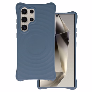 Tel Protect Wave Magnētiskais viedtālruņa apvalks Samsung Galaxy S23 Ultra zila
