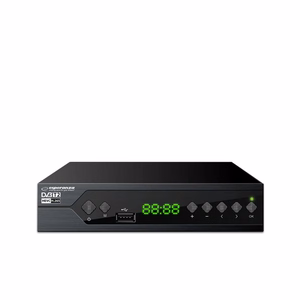 Esperanza EV107R – DVB-T2 H.265/HEVC digitālās virszemes televīzijas uztvērējs, melns