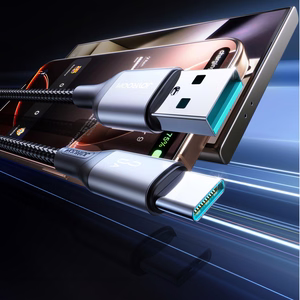 Joyroom S-A28 Flash Series Кабель USB-A - USB-C 3A 1м - чёрный