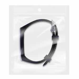 Эластомерный ремешок Lifestyle для Xiaomi Mi Band 5 / 6 чёрный (03)