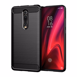 CARBON viedtālruņa apvalks XIAOMI Redmi 9T / Poco M3 melns