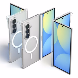 Spigen AirSkin Zero MagFit vāciņš Samsung Galaxy Z Fold8 Ultra – caurspīdīgs un balts